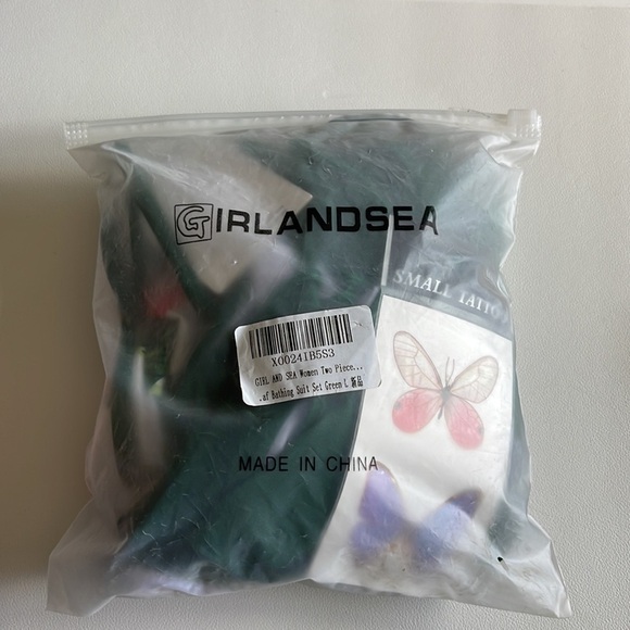 BIN#4 - GIRLANDSEA Women’s Large 2-Piece Swimsuit L - Picture 7 of 7